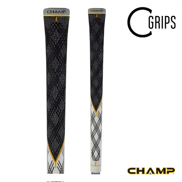 Champ C6 Standard Grip Black/White 60 Round