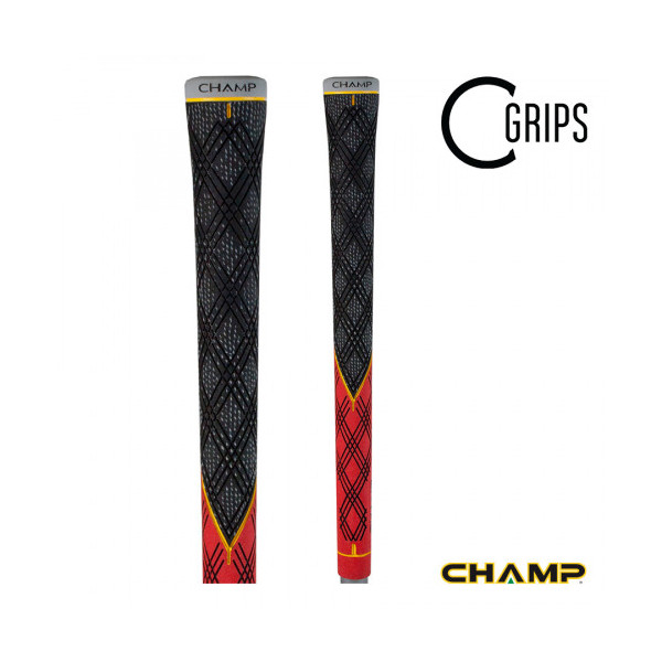 Champ C6 Standard Grip Black/Red 60 Round
